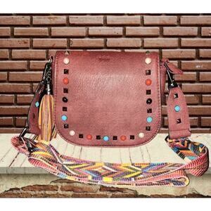 Faux leather Crossbody